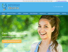 Tablet Screenshot of newaygofamilydentalcare.com
